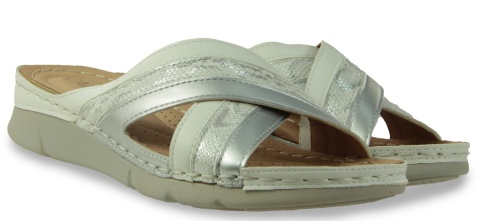 Klapki damskie Cabin 10705-4 biały