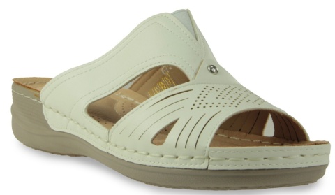 Klapki damskie Cabin 6759-4 biały