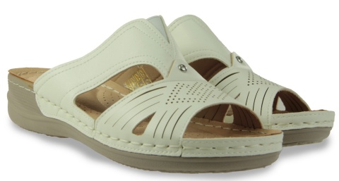 Klapki damskie Cabin 6759-4 biały