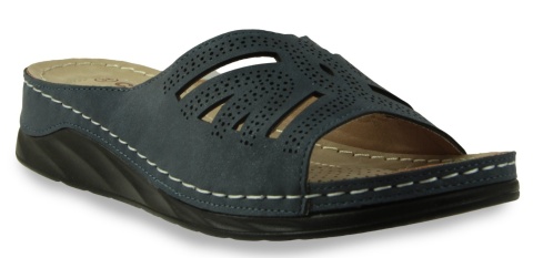 Klapki damskie Cabin H2533-7 niebieski