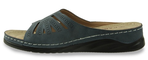 Klapki damskie Cabin H2533-7 niebieski