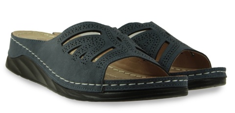 Klapki damskie Cabin H2533-7 niebieski