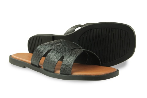 Klapki damskie Evento 24SD35-7089 czarny