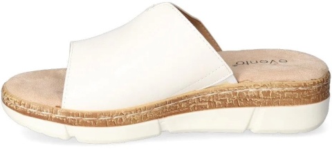 Klapki damskie Evento 25SD35-8829 biały