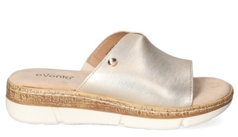 Klapki damskie Evento 25SD35-8829 złoty