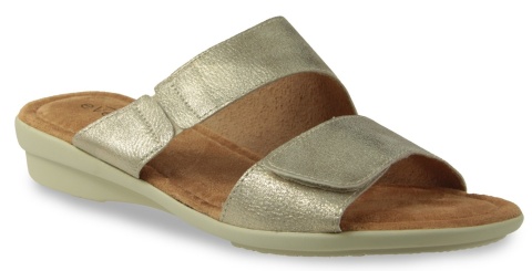 Klapki damskie Evento 25SD35-8834 złoty