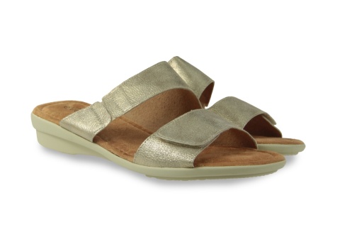 Klapki damskie Evento 25SD35-8834 złoty