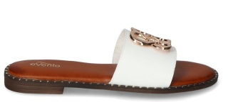 Klapki damskie Evento 25SD97-9059 biały