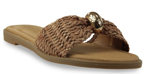 Klapki damskie Evento 26SD98-9831 brąz