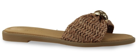 Klapki damskie Evento 26SD98-9831 brąz