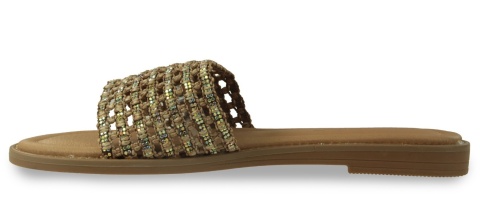 Klapki damskie Evento 26SD98-9832 brąz