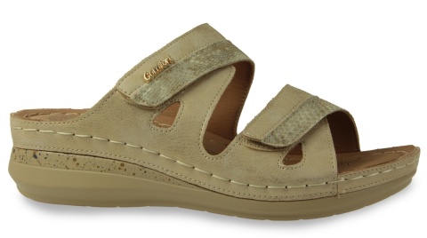 Klapki damskie Evento 26SD98-9834 beż