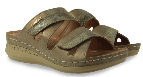 Klapki damskie Evento 26SD98-9834 brąz