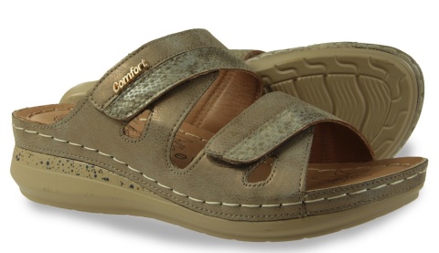 Klapki damskie Evento 26SD98-9834 brąz