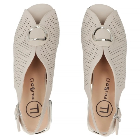 Sandały Filippo DS7706/26 BE beż