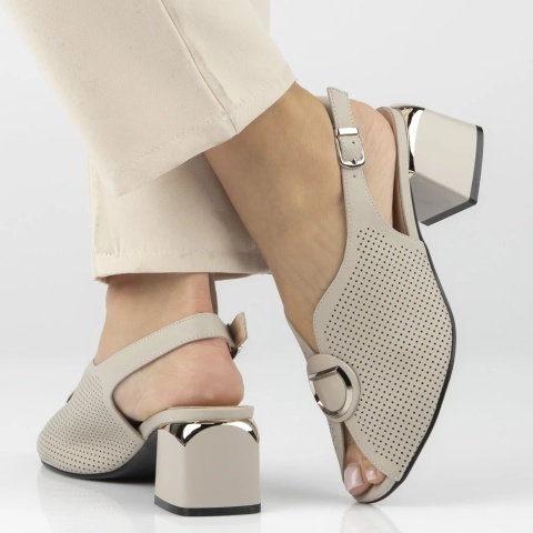 Sandały Filippo DS7706/26 BE beż