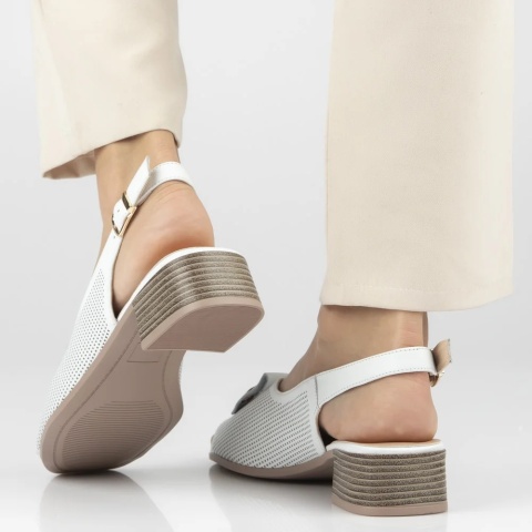 Sandały Filippo DS7711/26 WH biały