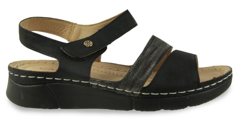 Sandały damskie Cabin 10693-1 czarny