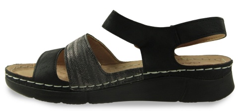 Sandały damskie Cabin 10693-1 czarny