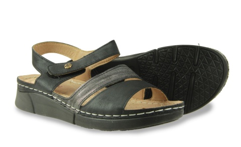 Sandały damskie Cabin 10693-1 czarny