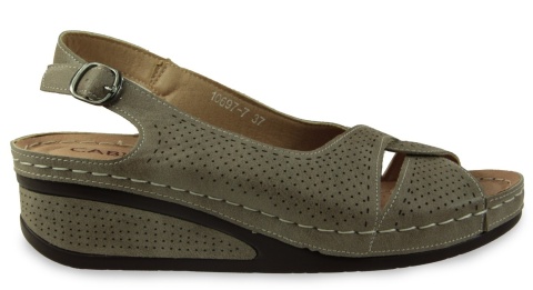 Sandały damskie Cabin 10697-7 brąz