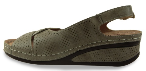 Sandały damskie Cabin 10697-7 brąz