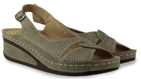 Sandały damskie Cabin 10697-7 brąz