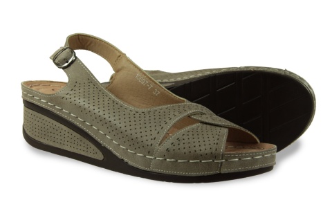 Sandały damskie Cabin 10697-7 brąz