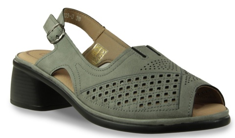 Sandały damskie Cabin 10703-3 szary