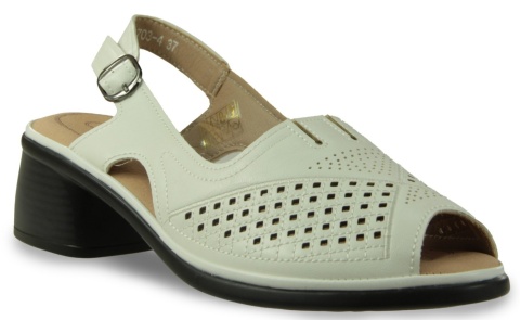 Sandały damskie Cabin 10703-4 biały