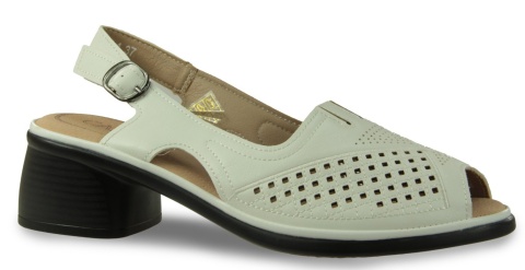 Sandały damskie Cabin 10703-4 biały