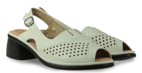 Sandały damskie Cabin 10703-4 biały