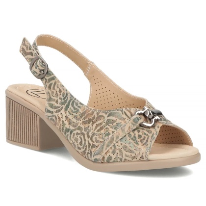 Skórzane sandały Filippo DS7645/26 MLT