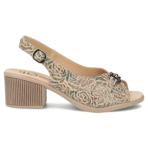 Skórzane sandały Filippo DS7645/26 MLT