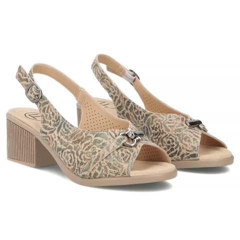 Skórzane sandały Filippo DS7645/26 MLT