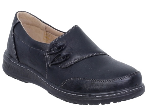 Półbuty damskie Unisoft 26PB02-474 czarny