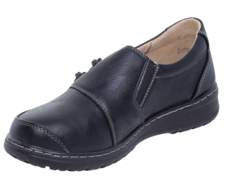 Półbuty damskie Unisoft 26PB02-474 czarny