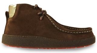 Skórzane botki damskie Ravini 261303 (barefoot) 261303 brąz