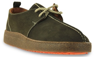Skórzane półbuty damskie 261003 (barefoot) brąz