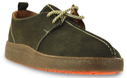 Skórzane półbuty damskie 261003 (barefoot) brąz