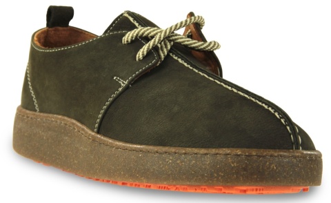 Skórzane półbuty damskie 261003 (barefoot) brąz