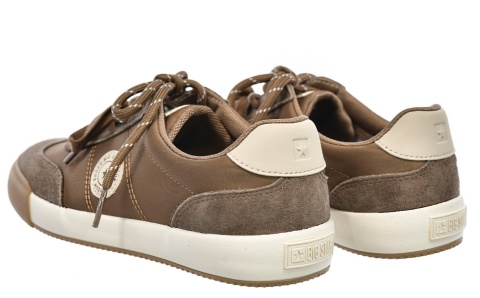 Sneakersy damskie BIG STAR UU274002 brąz