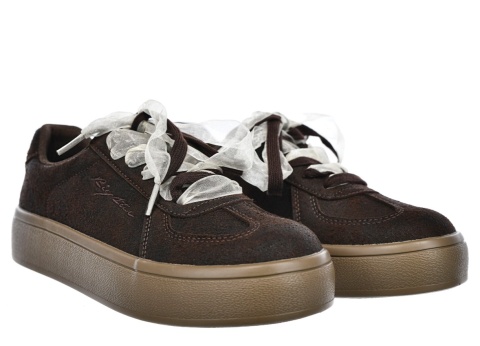 Sneakersy damskie BIG STAR UU274004 brąz