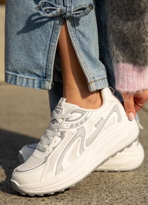 Sneakersy damskie HI POLY Big Star TT274325 biały