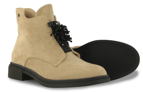 Botki damskie Cabin H2511-2 khaki
