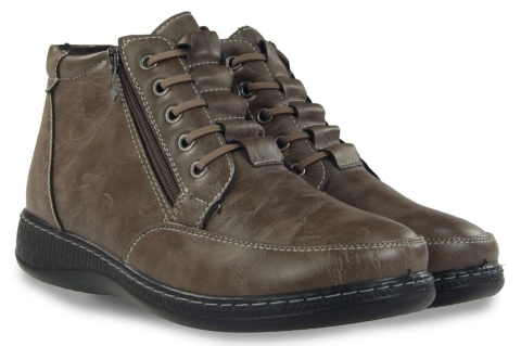 Botki damskie Cabin22T98-13 khaki