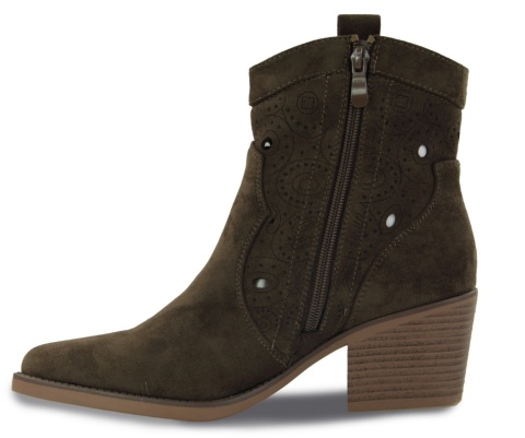 Botki damskie Evento 25BT02-9452 chocolate