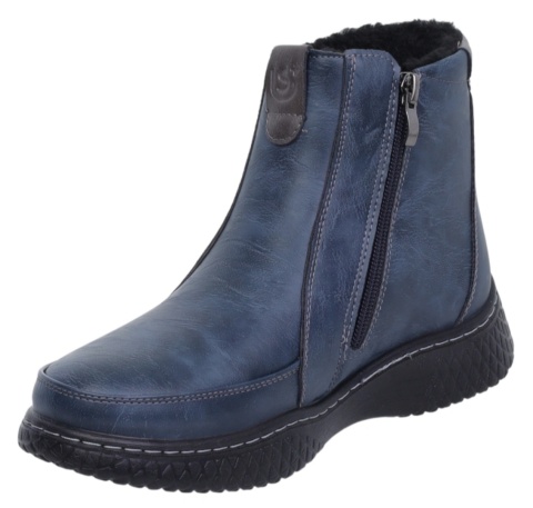 Botki damskie Evento 26BT02-470 granat