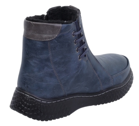 Botki damskie Evento 26BT02-470 granat