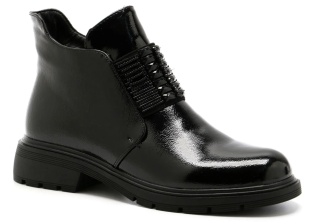 Botki damskie M. Daszyński MR2501-10 czarny